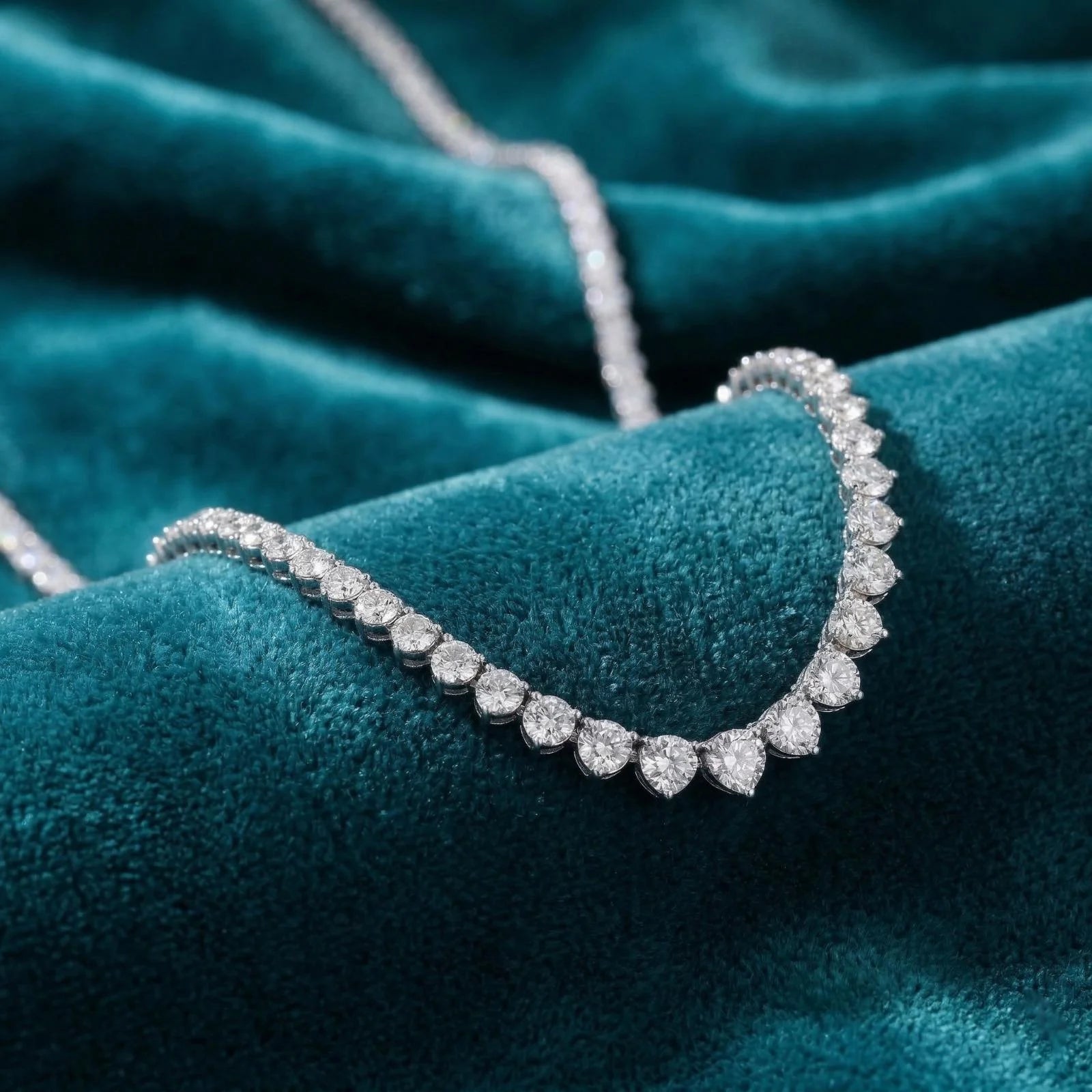 Tennis necklace