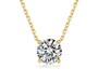 Four-Prong Necklace, 1.00 ct