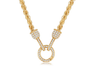 18K Yellow Gold 50 cm Enhancer Twist Chain, approx. 7 g total weight