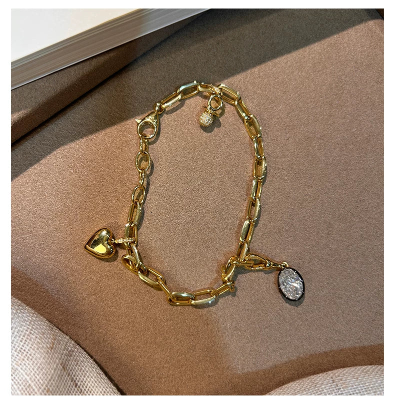 18K Yellow Gold Boundless Bracelet, approx. 5 g total weight [20 cm total length]